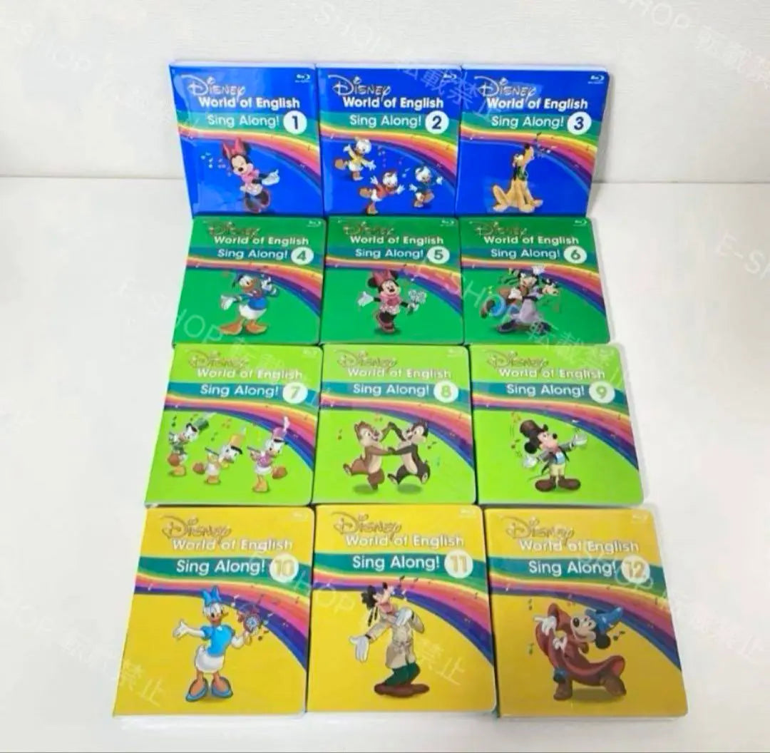 [Unopened] New edition of Sing Along Full Set DWE Disney English S402 | 【未開封多】新版版　シングアロング フルセット　DWE ディズニー英語　S402