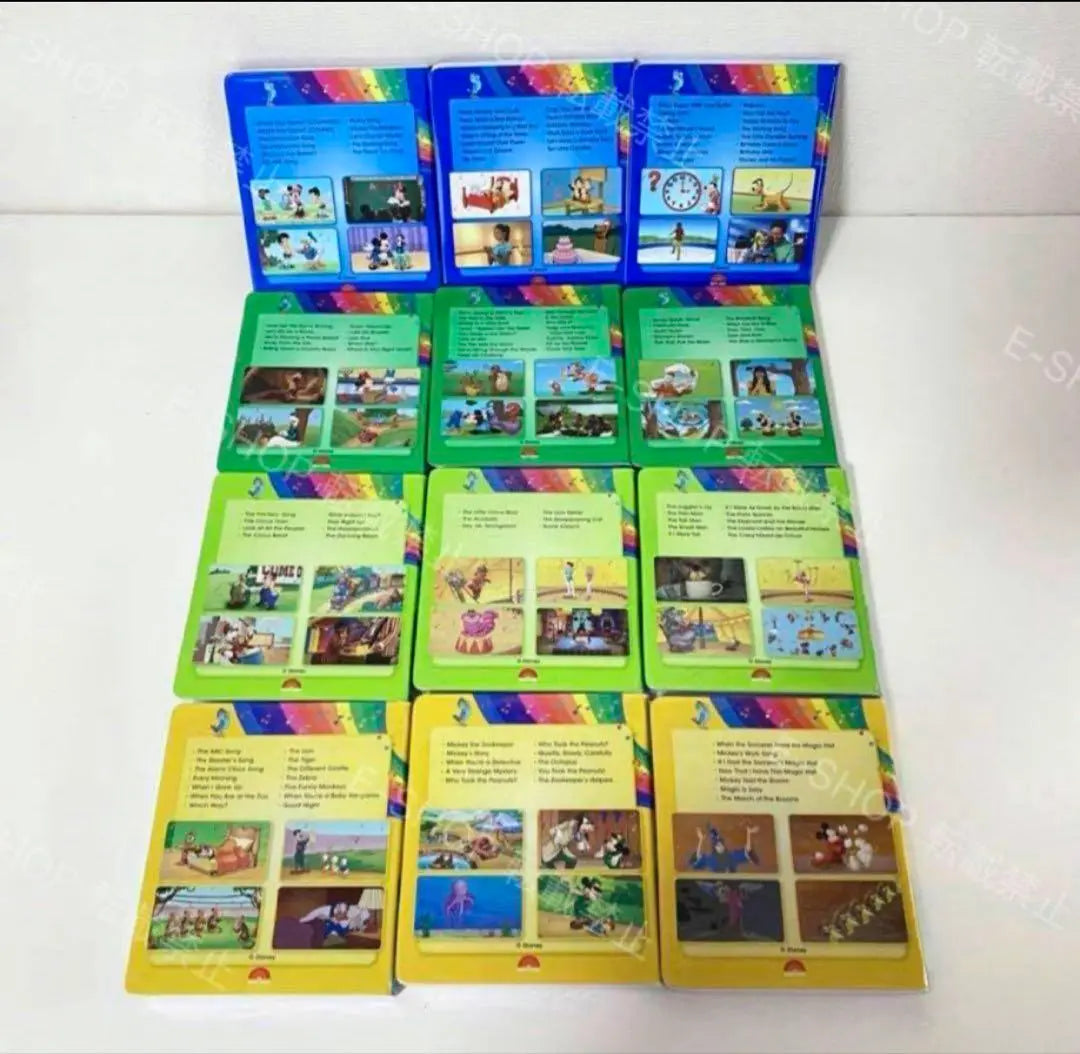 [Unopened] New edition of Sing Along Full Set DWE Disney English S402 | 【未開封多】新版版　シングアロング フルセット　DWE ディズニー英語　S402