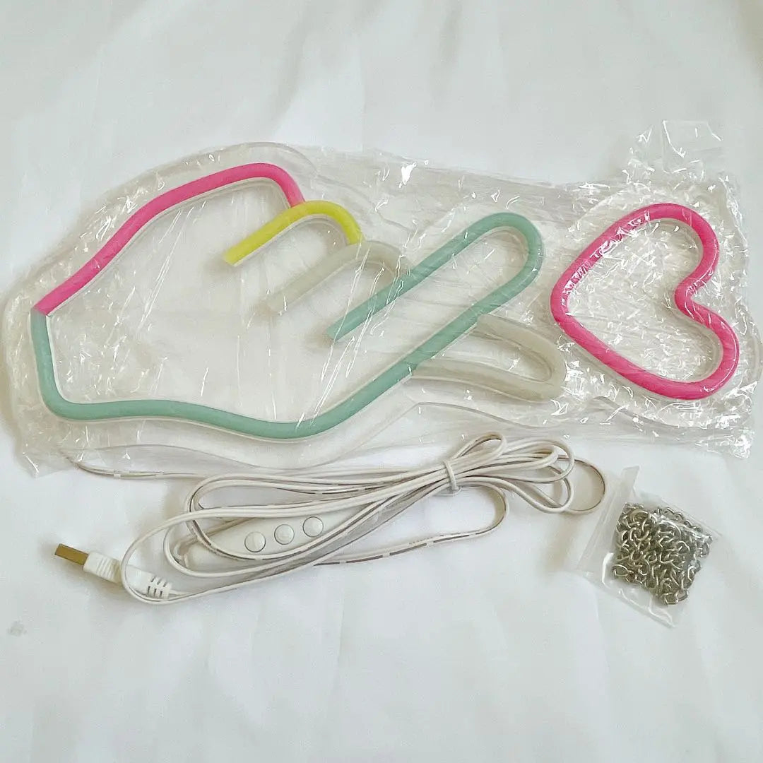 Heart Neon Sign LED Heart Love Neon Light LED Decoration 30cm