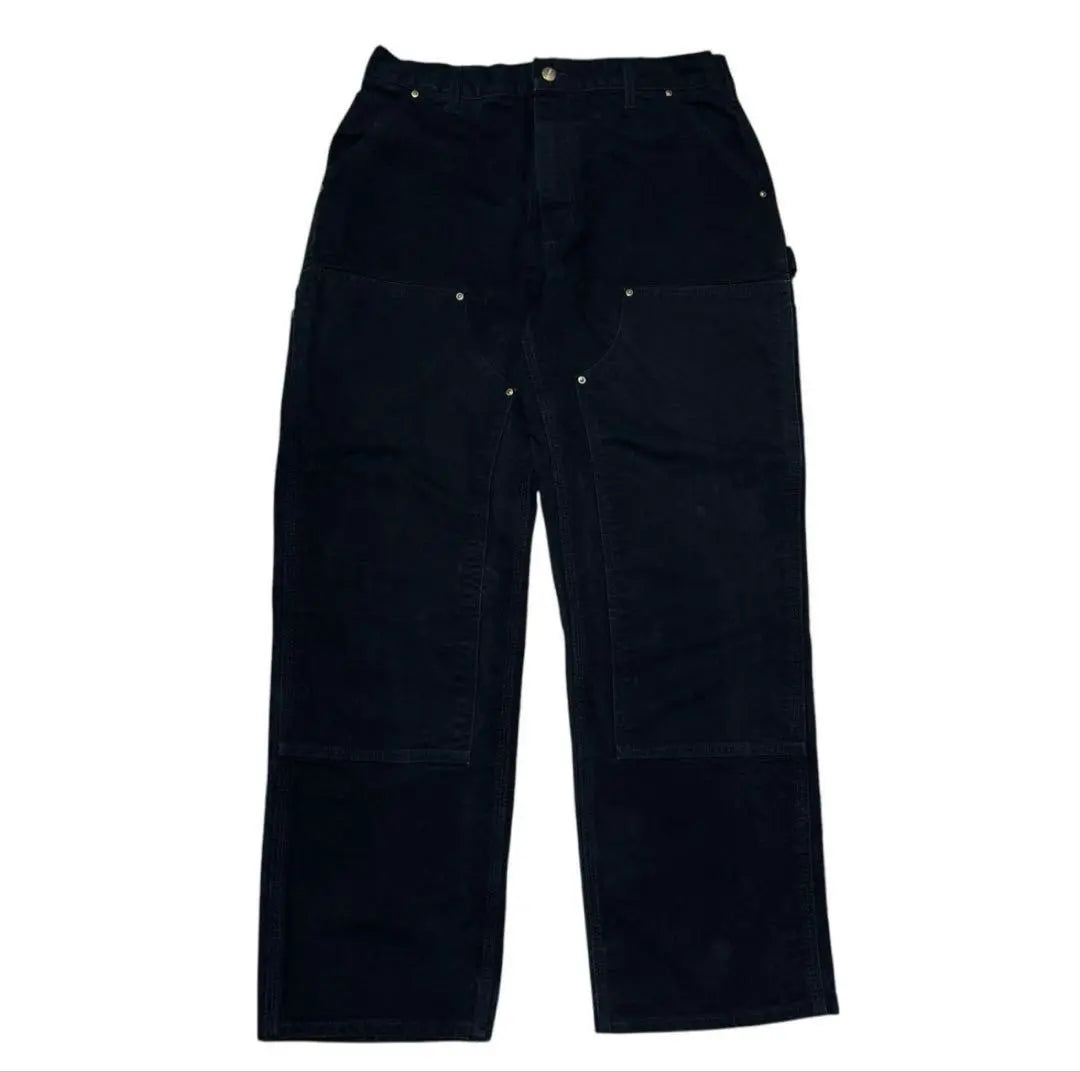 USA carhartt double knee painter pants black