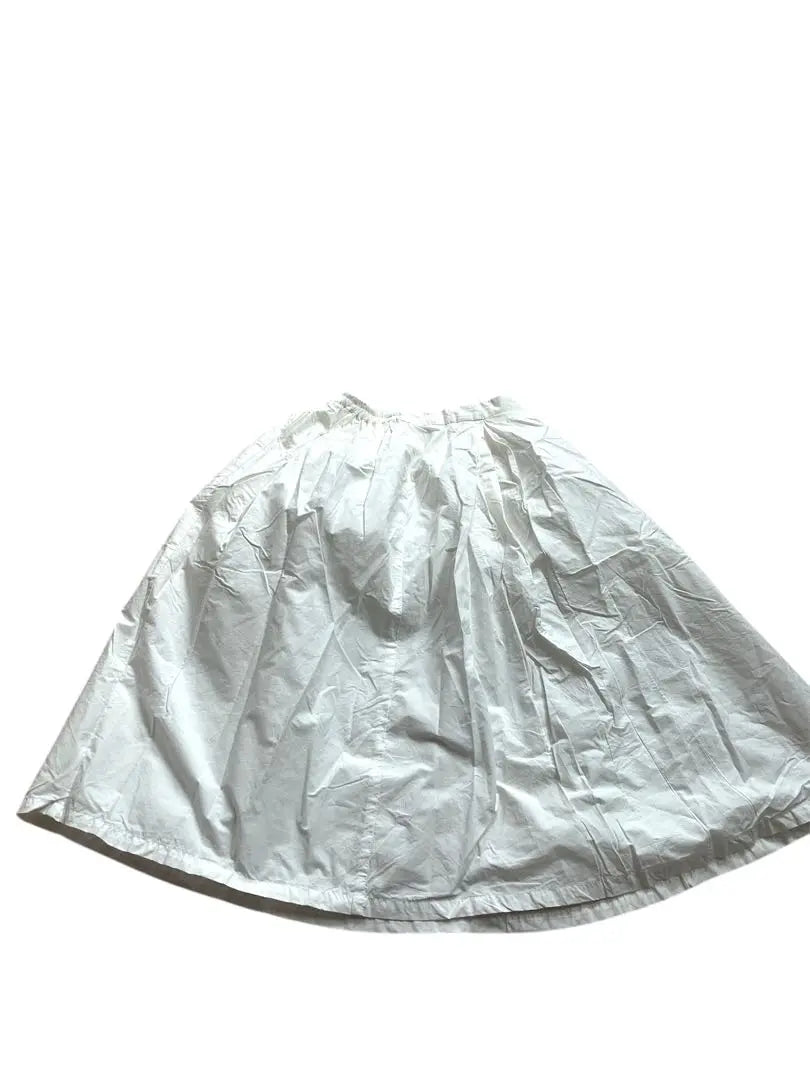 [Wear only once] Urban Research Skirt White Simple