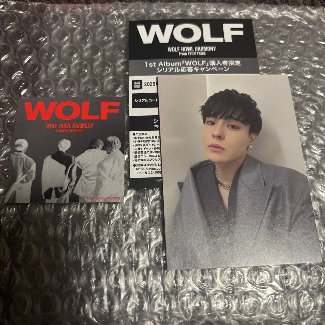 Wolf SUZUKI Higa Ryoki Photo Card Serial