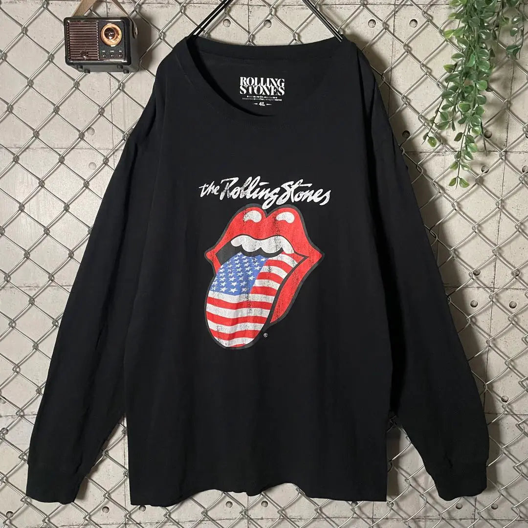 ROLLING STONES Rolling Stones Long T Big Logo XL