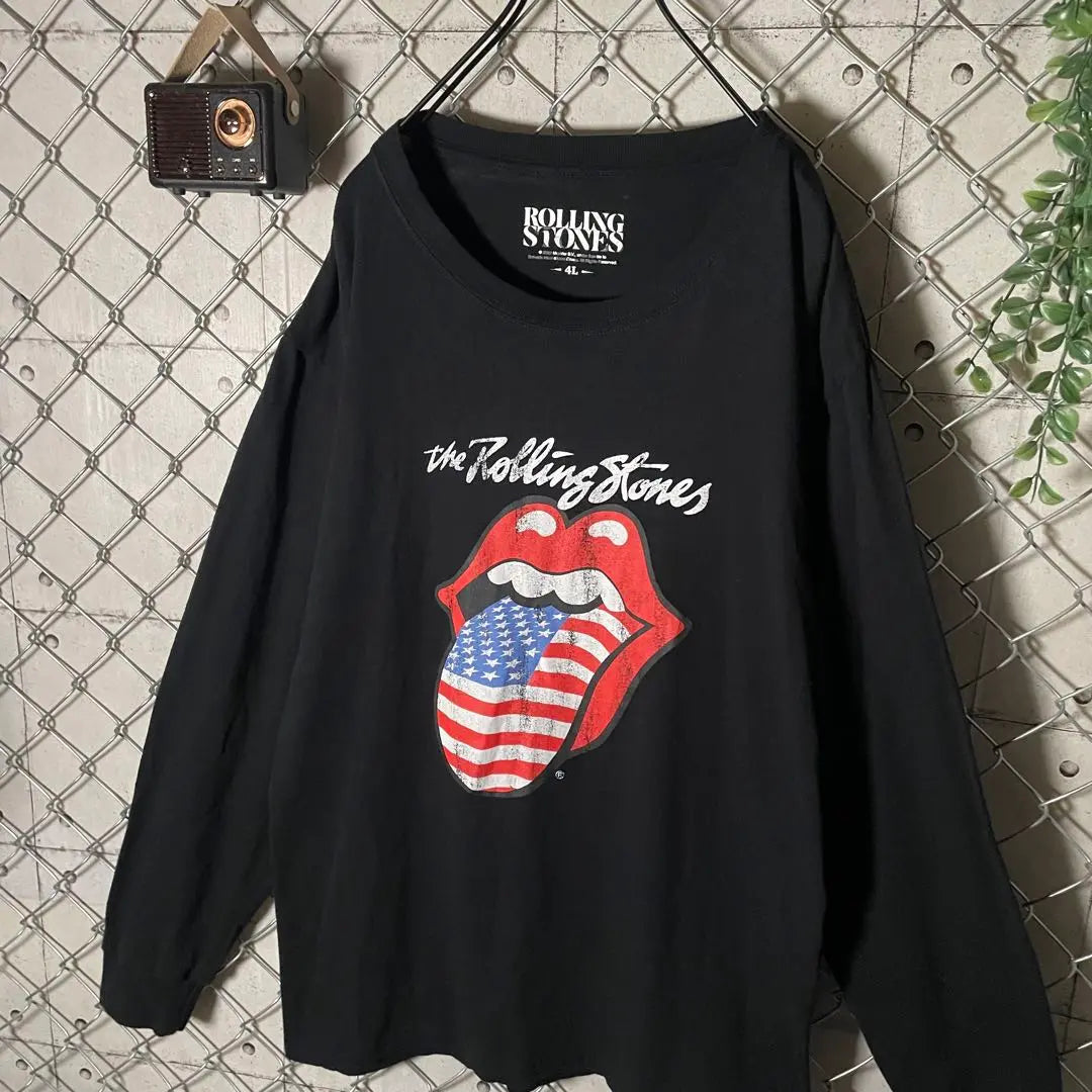 ROLLING STONES Rolling Stones Long T Big Logo XL