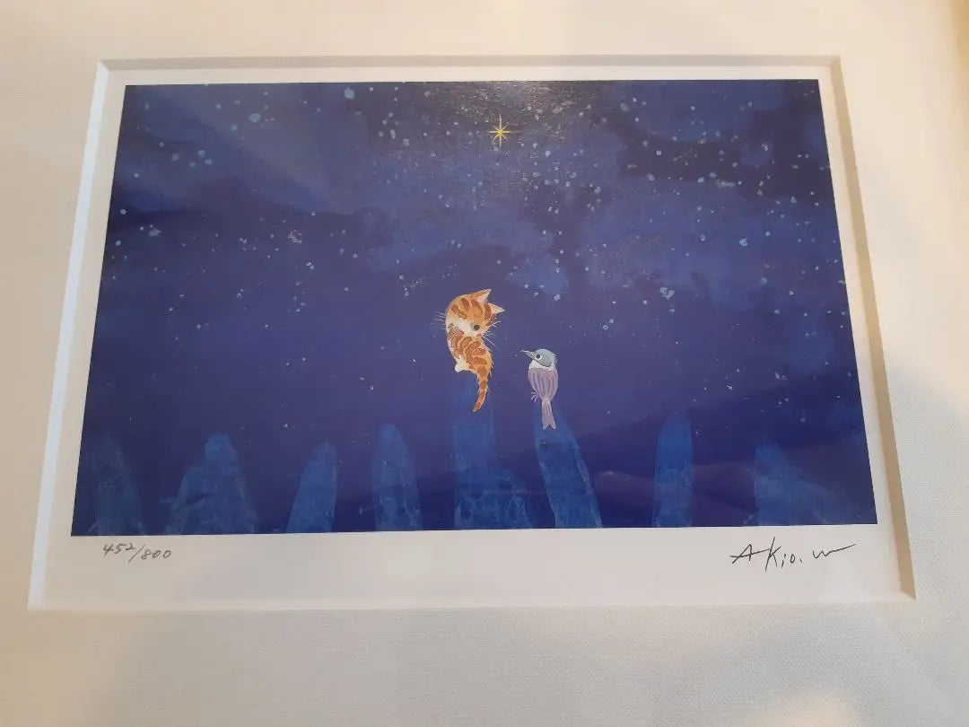 [New, unused, rare] Akio Watanabe "Same Wish" Print