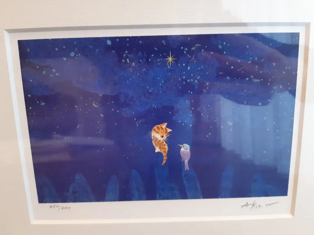 [New, unused, rare] Akio Watanabe "Same Wish" Print