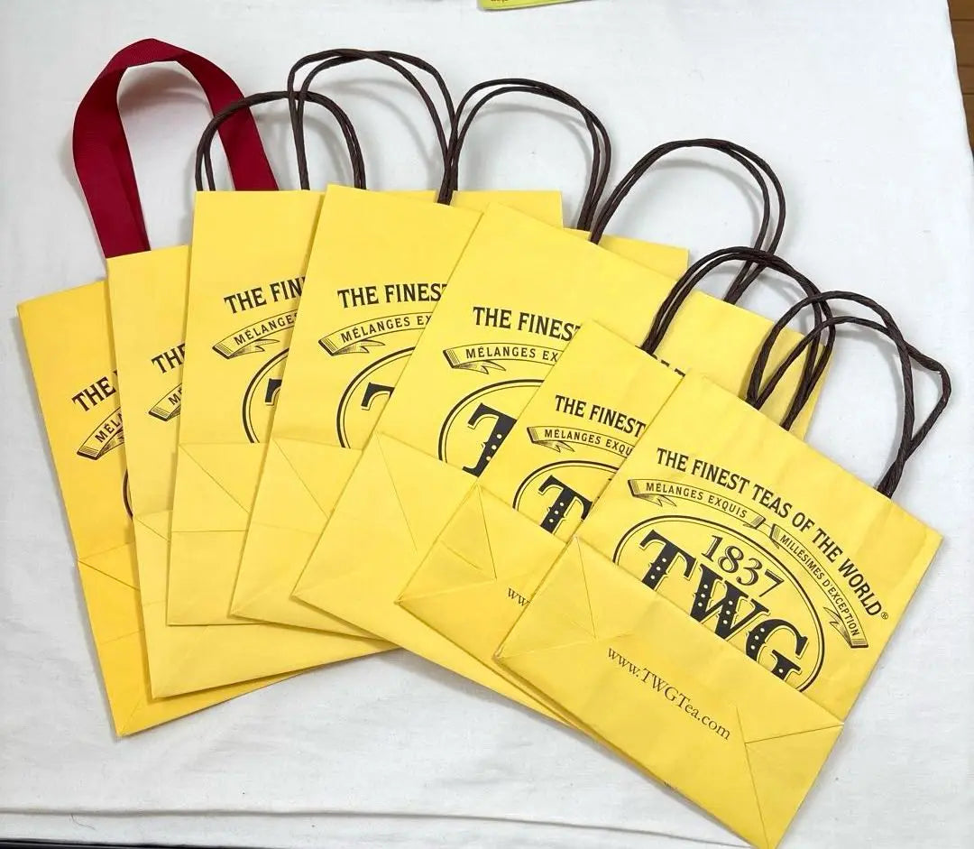 TWG TEA Shop Bag 7 Pieces Set