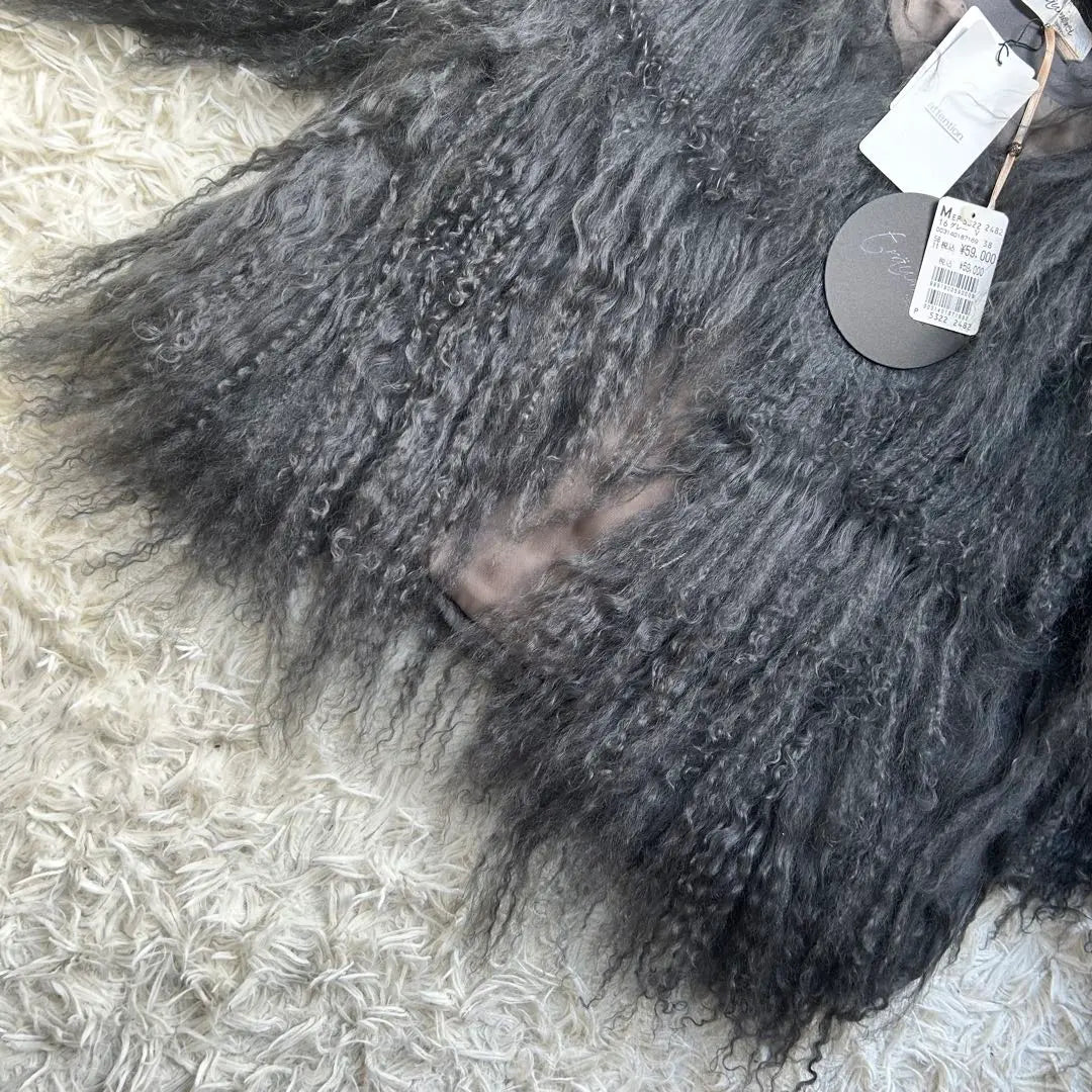 New with tag ♡ Troymerai fur coat lamb rabbit Regular price 59,000 yen