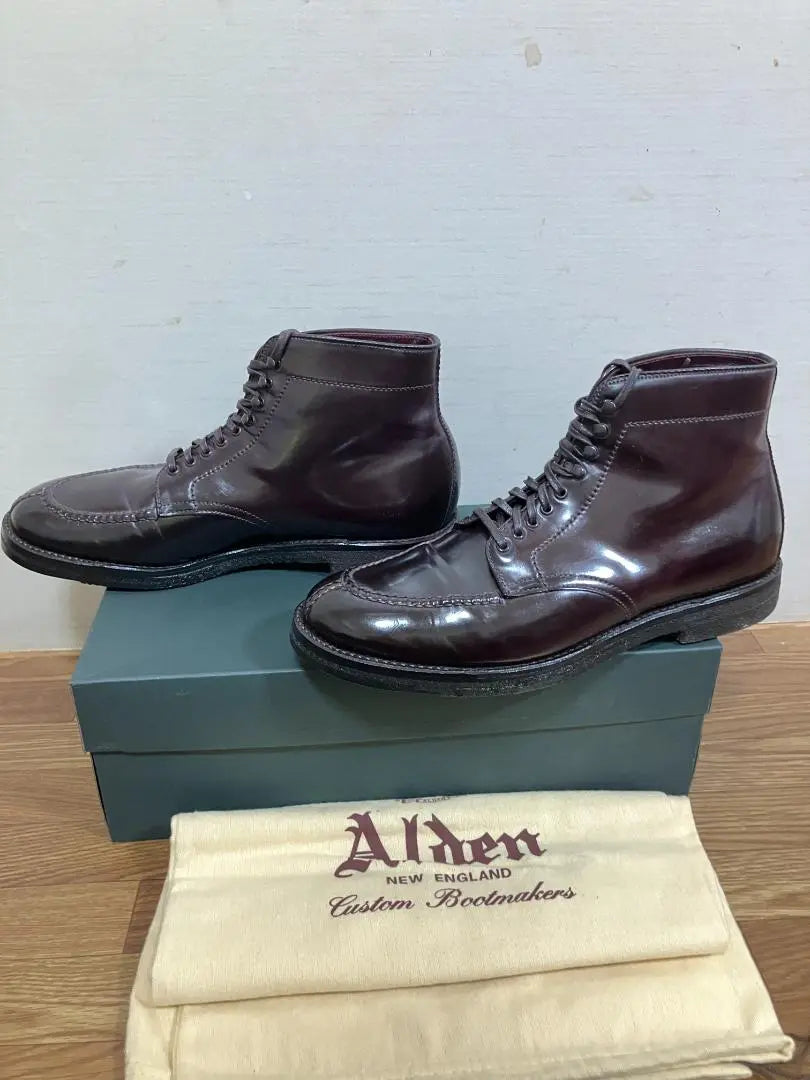 Alden Botas cisterna cordobesas color burdeos Alden 4540H 9D