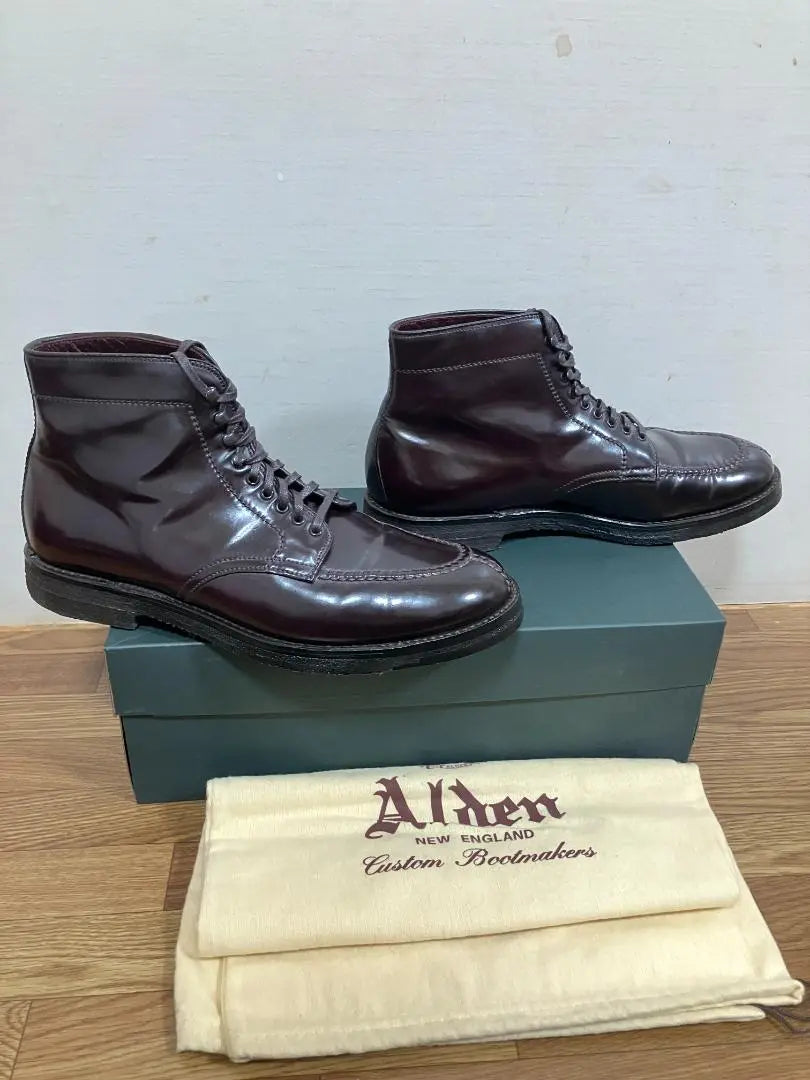 Alden Botas cisterna cordobesas color burdeos Alden 4540H 9D