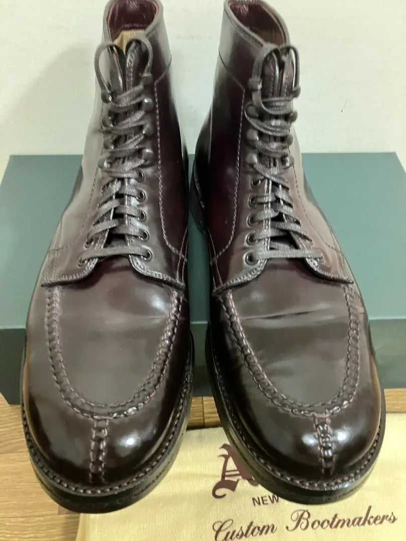 Alden Alden 4540H Burgundy Cordovan Tanker Boots 9D