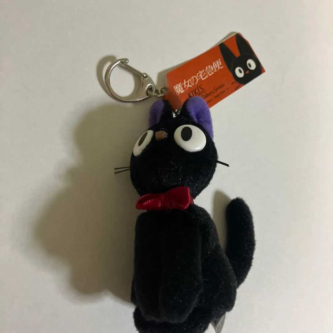 Kiki's Delivery Service Jiji Soft Keychain Plush Toy