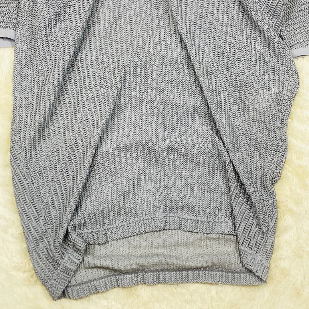 Zara Woman See-through Knit Summer Knit Gray M 13-19