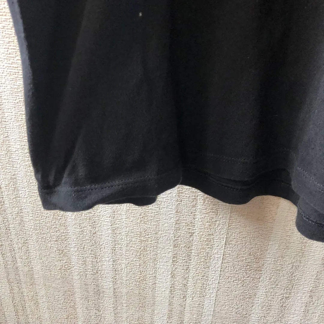 Camiseta CK Calvin Klein de algodón de los años 90 de EE. UU. Negro | Años 90 Estados Unidos製 オールコットン CK カルバンクライン Tシャツ 黒