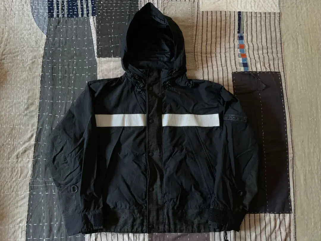 90s XL DKNY vtg Reflector Nylon Jacket Gimmick