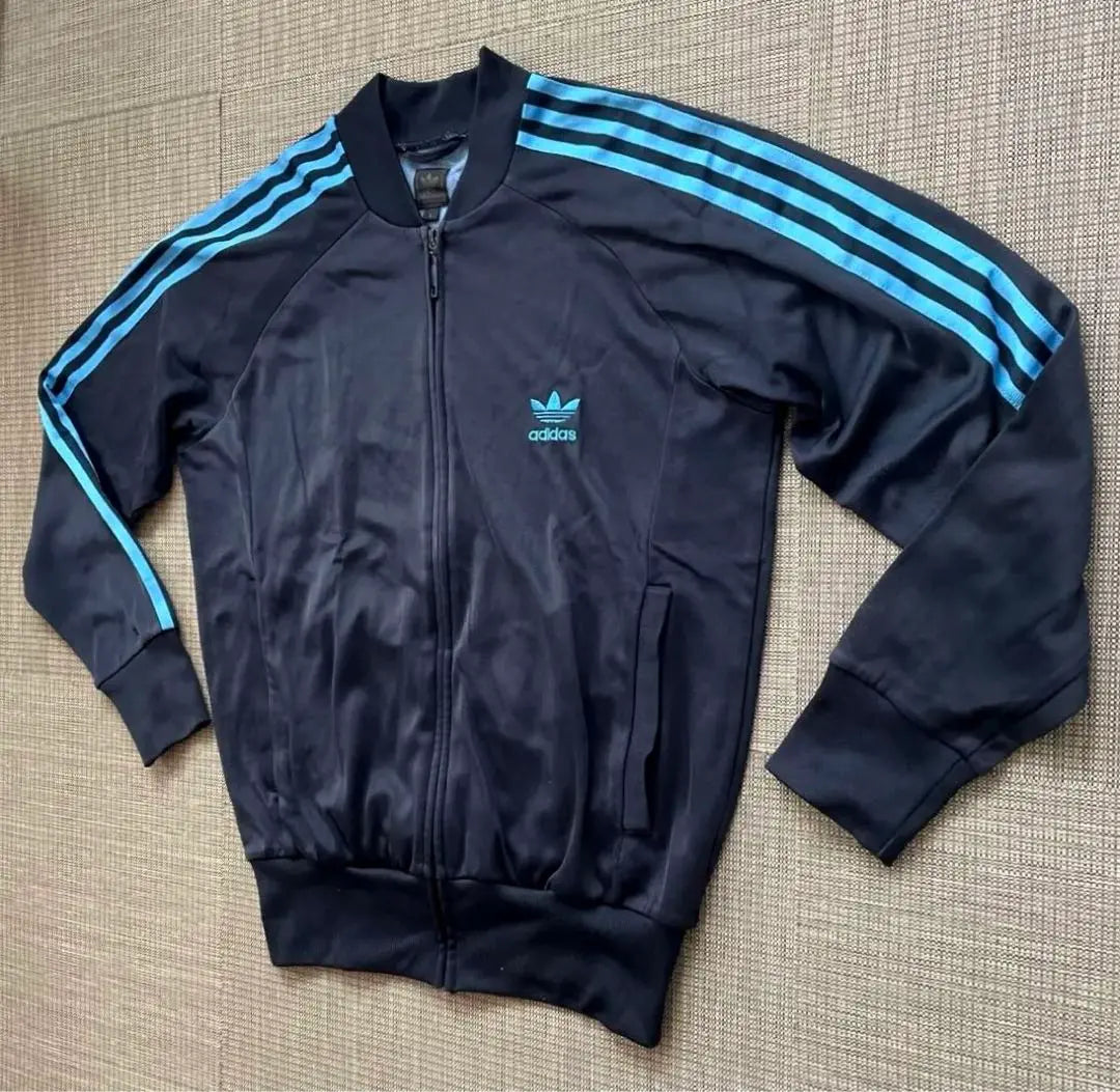 ★ Adidas Adidas Trofoyl Logo Track Jacket Navy L | ★adidas アディダス トレフォイルロゴ トラックジャケット ネイビー L