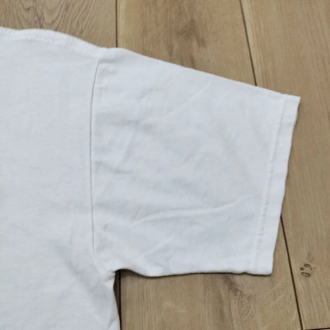 US Used Clothing 2 T-shirt 90s TOP TEN PLACES TO FART White