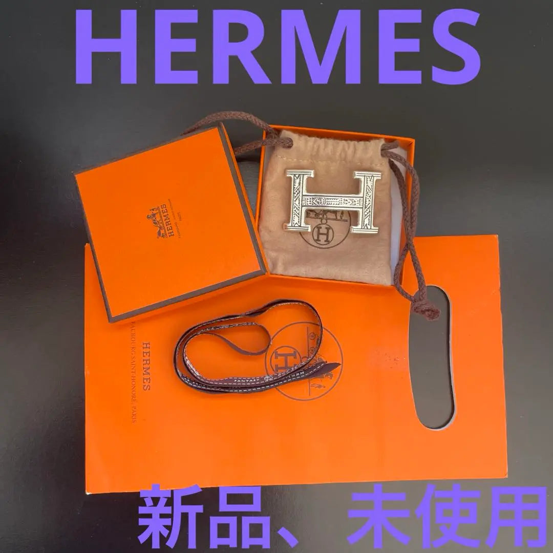 Hebilla HERMES Touareg Plata Ag925 Nueva, Sin usar