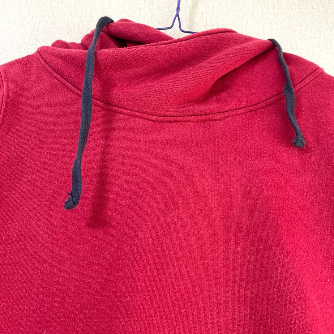 Reikazen hoodie with hood, wine red design hoodie, double name