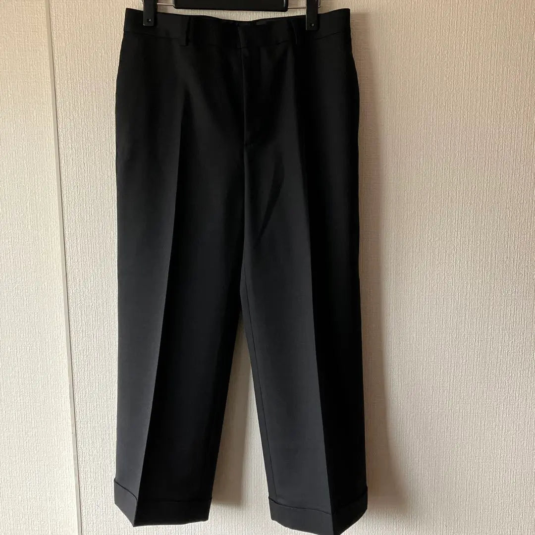 Celine Light Wool Center Press Pants Black 38