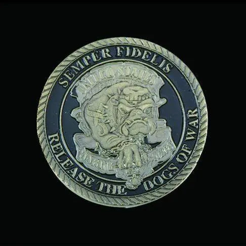 ★ Moneda conmemorativa rara ★ del Cuerpo de Marines de Estados Unidos ★/★ Bull Dog ★ Envío gratuito