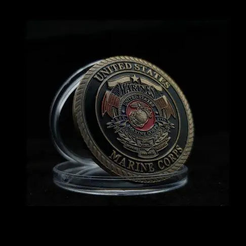 ★ Moneda conmemorativa rara ★ del Cuerpo de Marines de Estados Unidos ★/★ Bull Dog ★ Envío gratuito