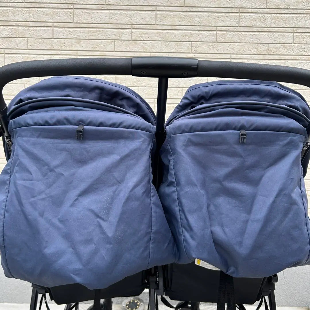 ✨ Free shipping ✨ Twin stroller twins navy foldable