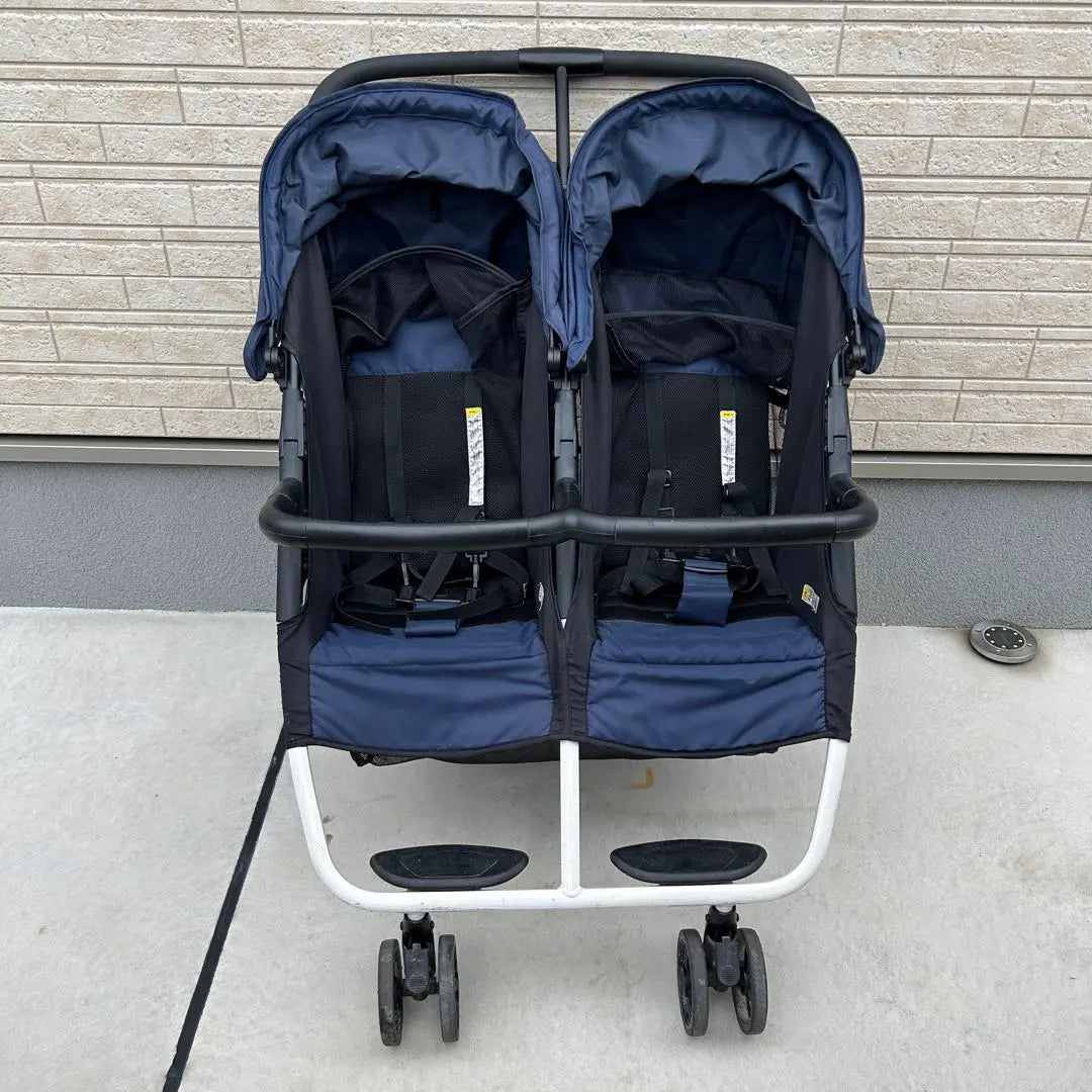 ✨ Free shipping ✨ Twin stroller twins navy foldable