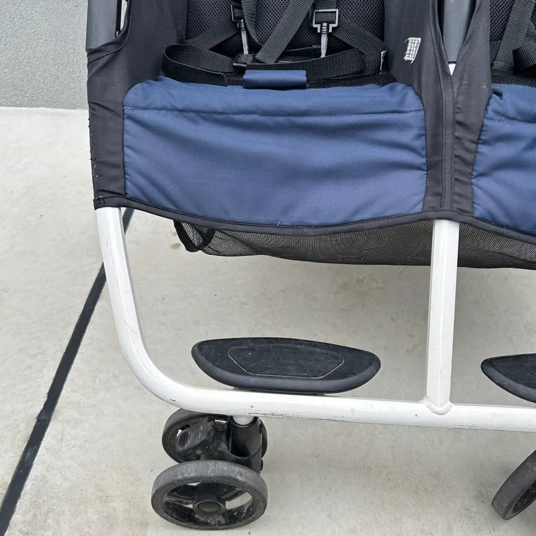 ✨ Free shipping ✨ Twin stroller twins navy foldable