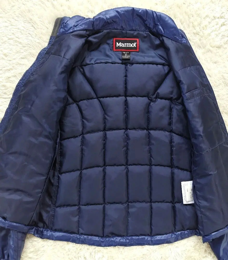 Marmot Marmot Down Jacket Climbing Camp Outdoor Navy | Marmot マーモット　ダウンジャケット 登山　キャンプ　アウトドア　ネイビー