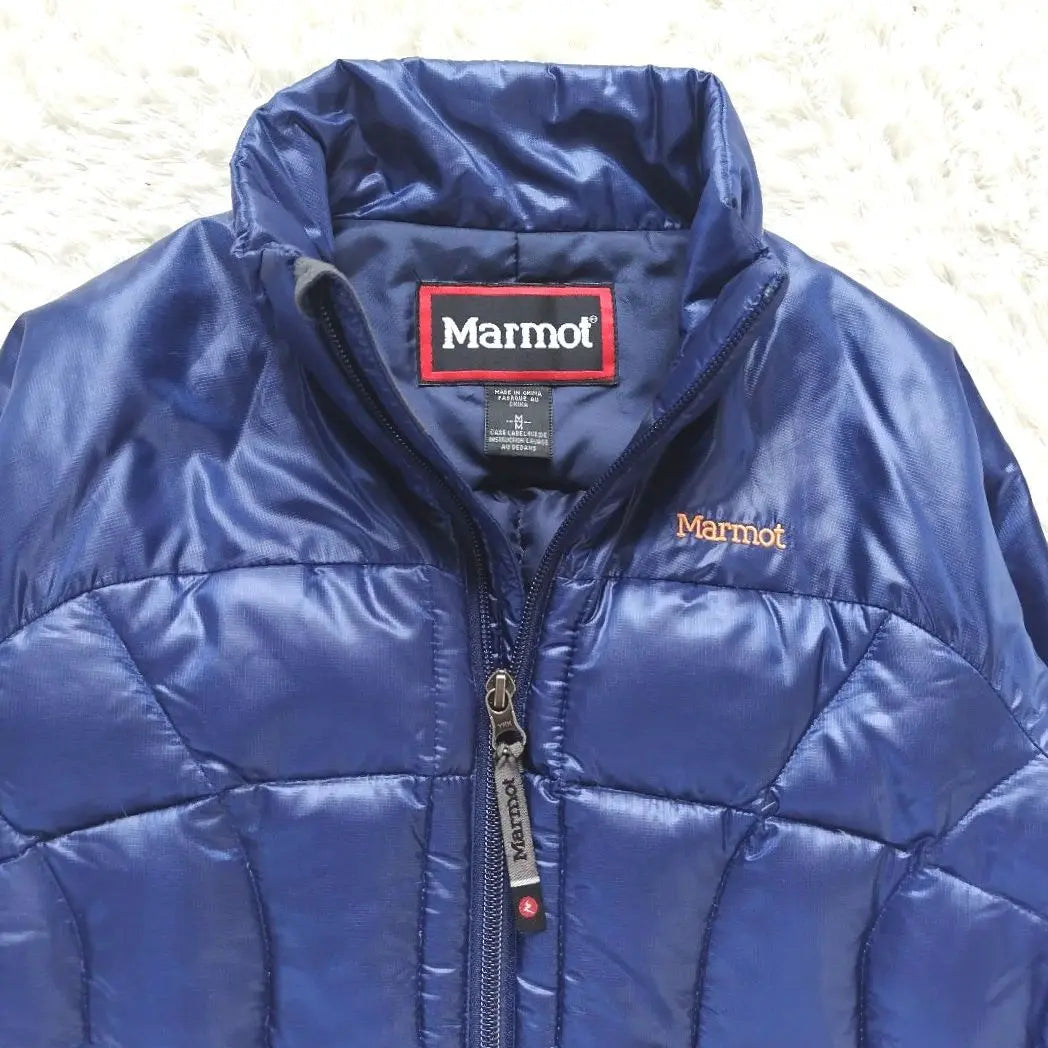 Marmot Marmot Down Jacket Climbing Camp Outdoor Navy | Marmot マーモット　ダウンジャケット 登山　キャンプ　アウトドア　ネイビー