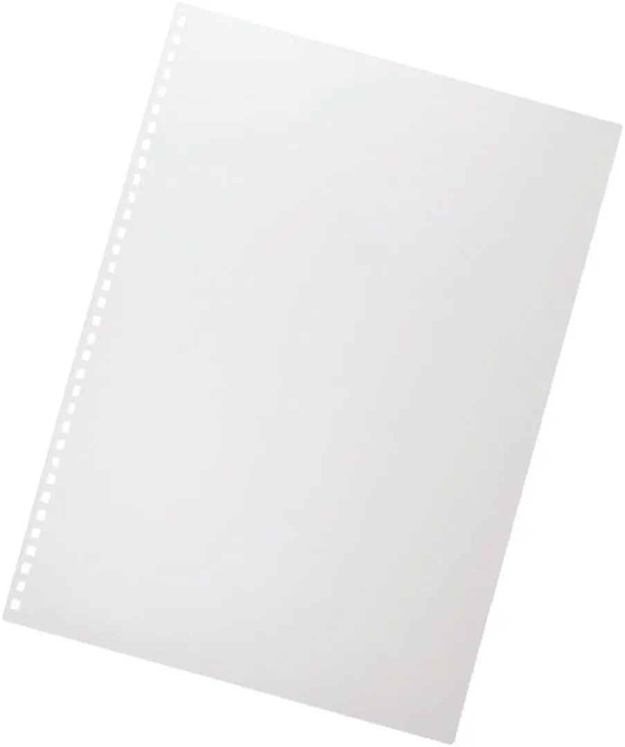 ▼Ring Notebook 34 Holes Refill A4 File Perforated File Office Supplies