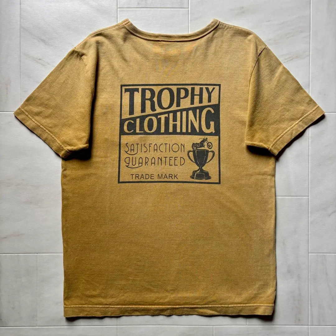 [Made in Japan] Trophy Clothing Box Logo Pocket T-shirt Size M