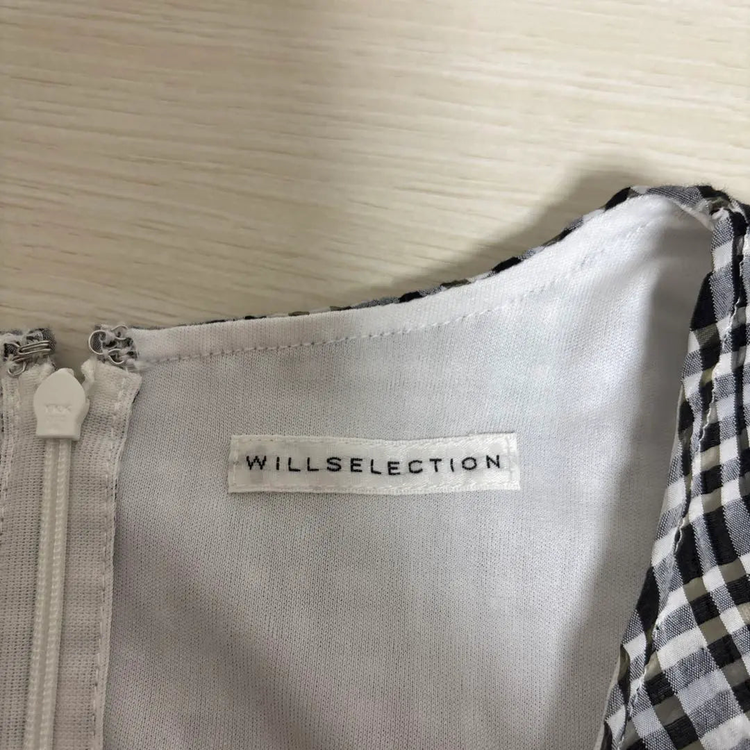 WILLSELECTION Gingham Check Dress