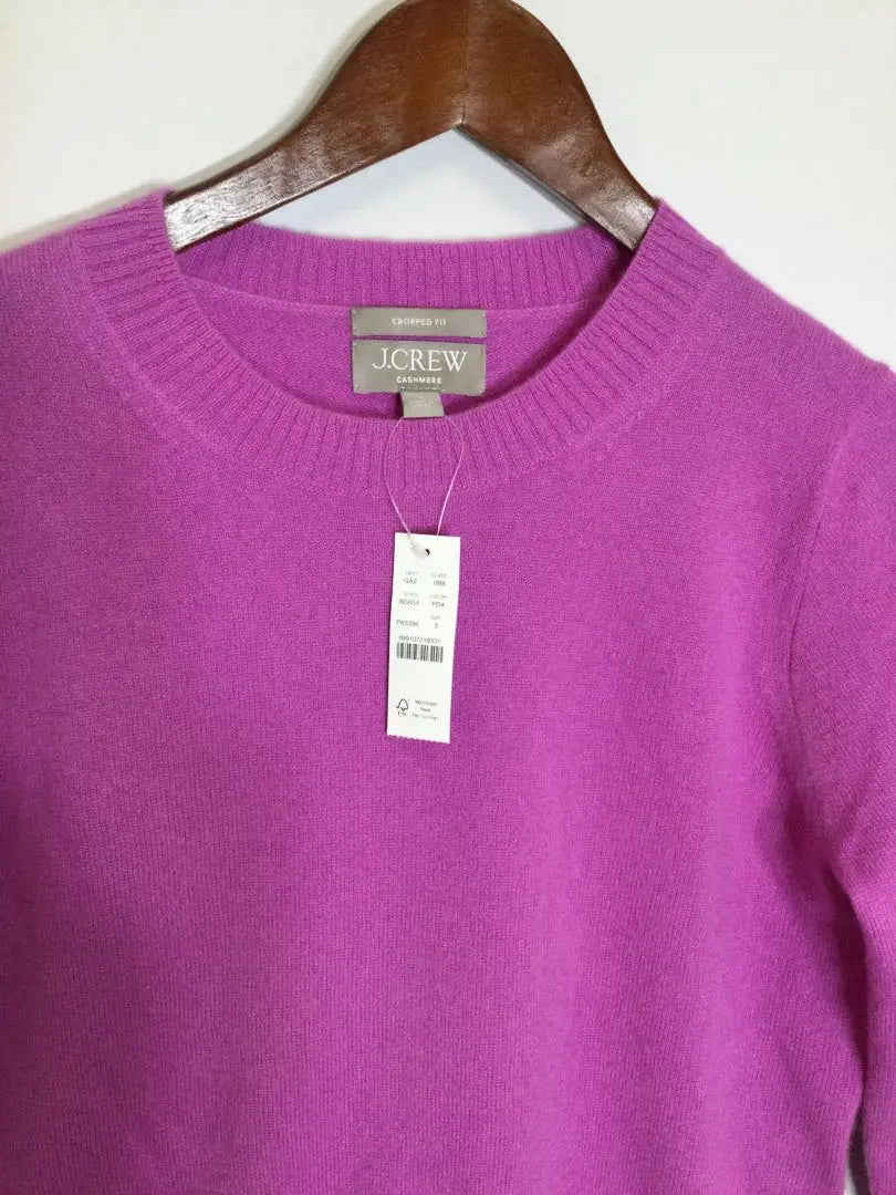 Women's Long Sleeve 100% Cashmere Sweater By J.CREW with Tag