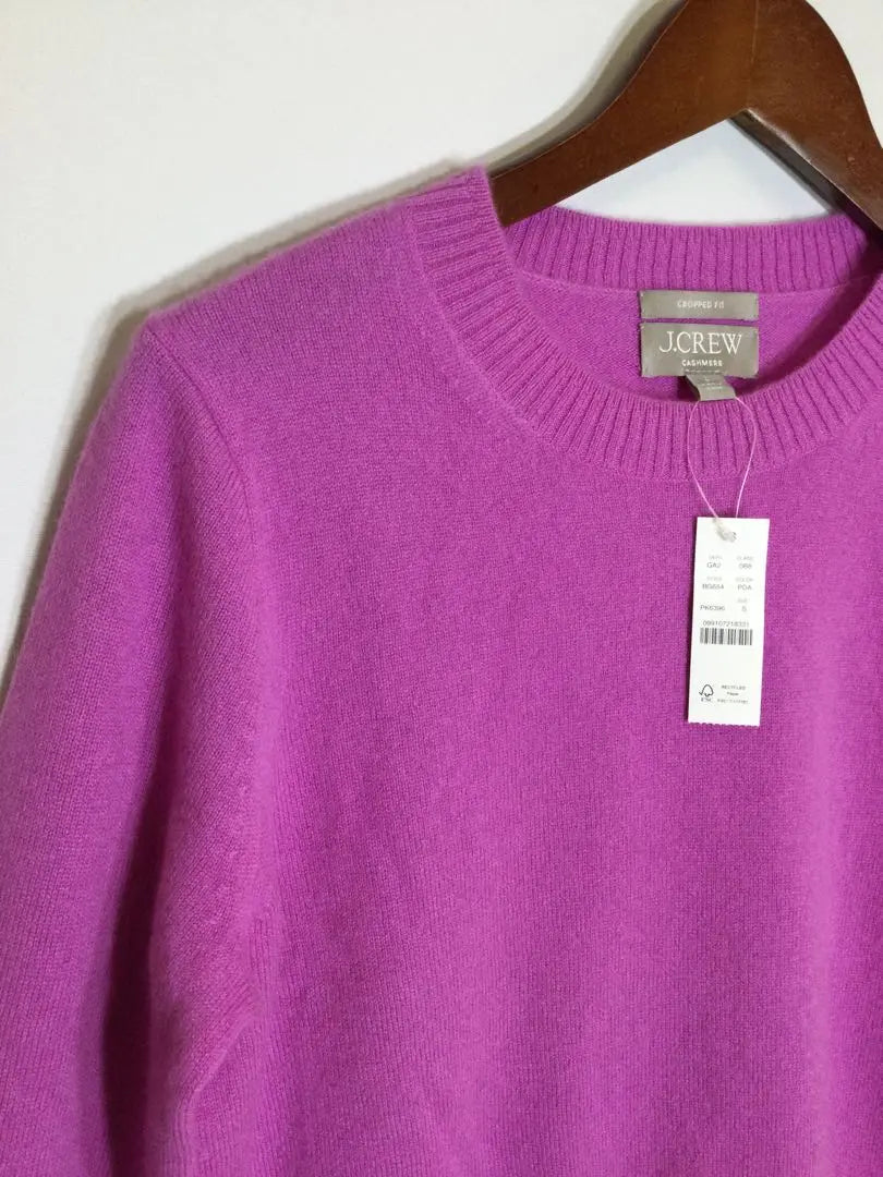 Women's Long Sleeve 100% Cashmere Sweater By J.CREW with Tag