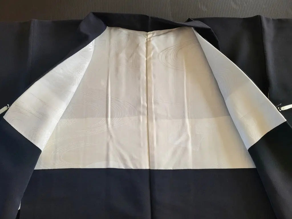 80 [Reducción de precio] Envío incluido Kimono, haori negro, haori, bordado