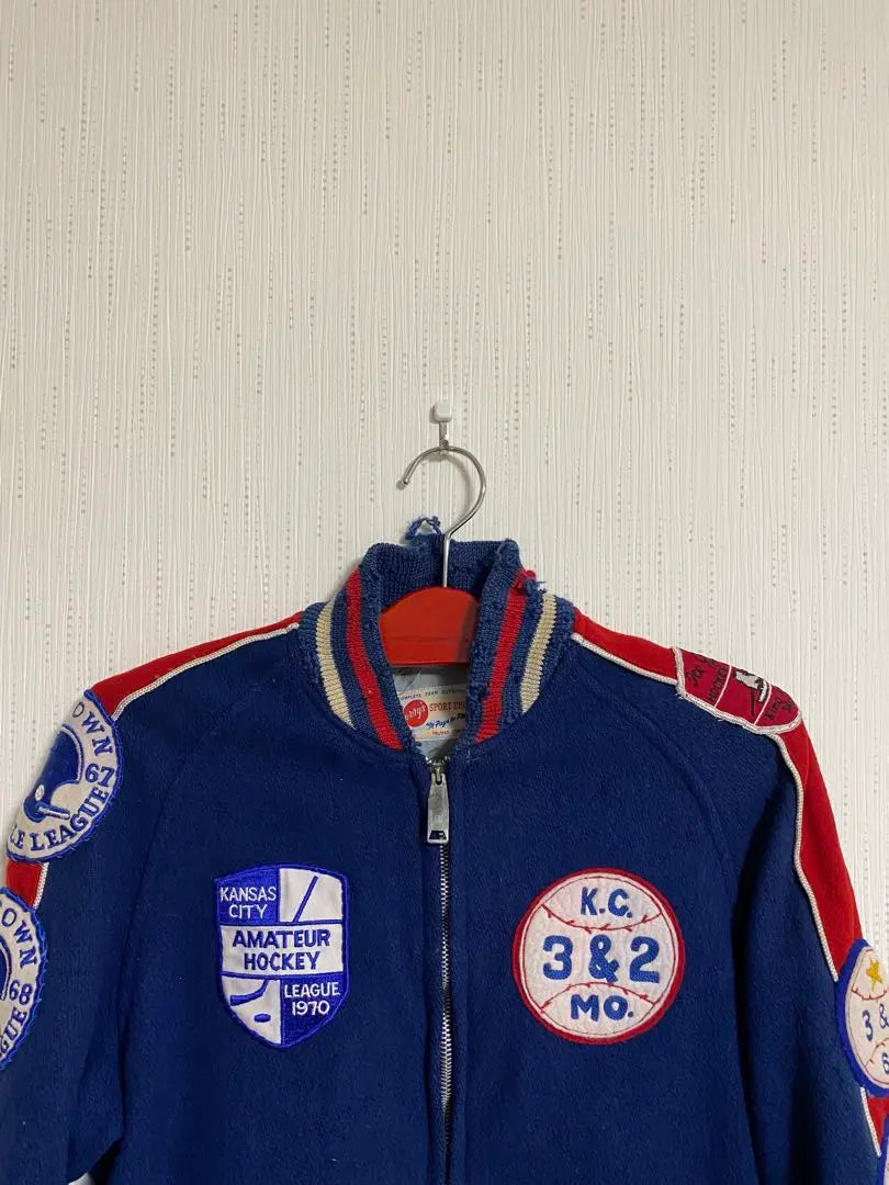 Stadium Jacket Patch American Football 1960 Super Rare | スタジャン ワッペン　アメフト　1960年物　激レア