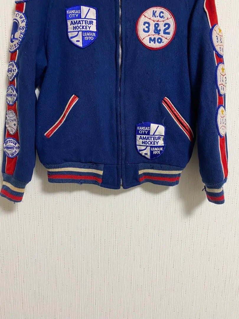 Stadium Jacket Patch American Football 1960 Super Rare | スタジャン ワッペン　アメフト　1960年物　激レア