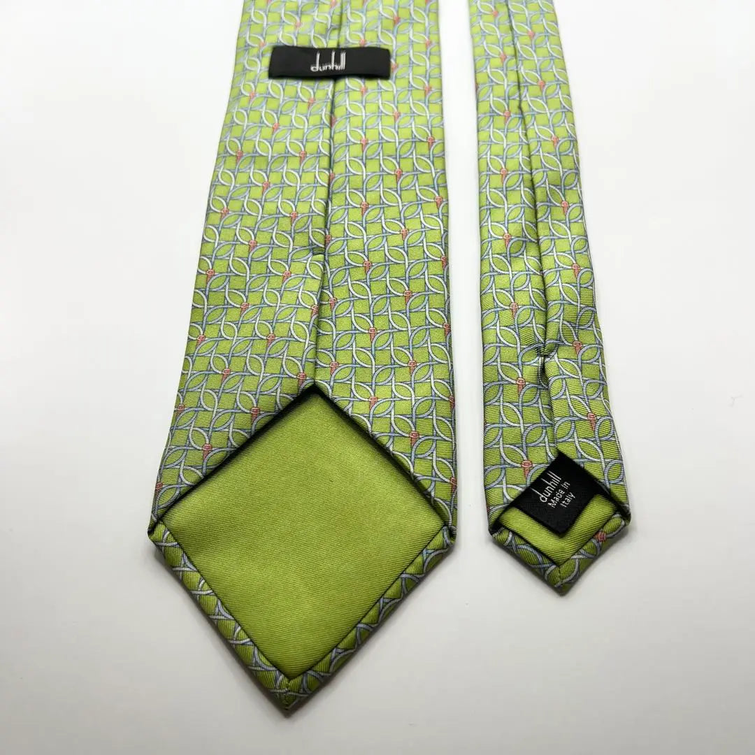 ✨Extremely beautiful✨dunhill Men's Tie 100% Silk Dunhill All-over Pattern