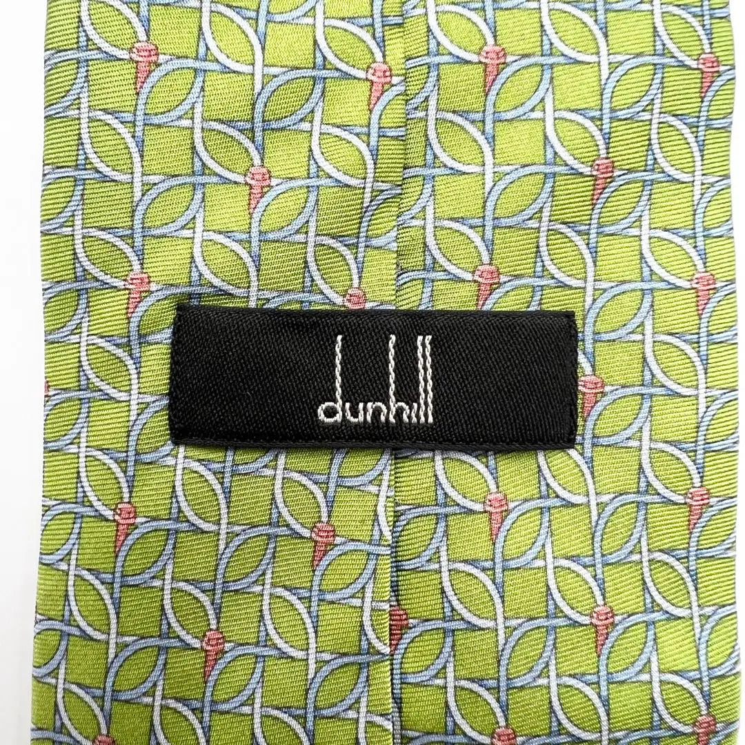 ✨Extremely beautiful✨dunhill Men's Tie 100% Silk Dunhill All-over Pattern