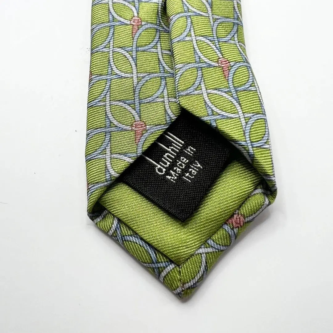 ✨Extremely beautiful✨dunhill Men's Tie 100% Silk Dunhill All-over Pattern