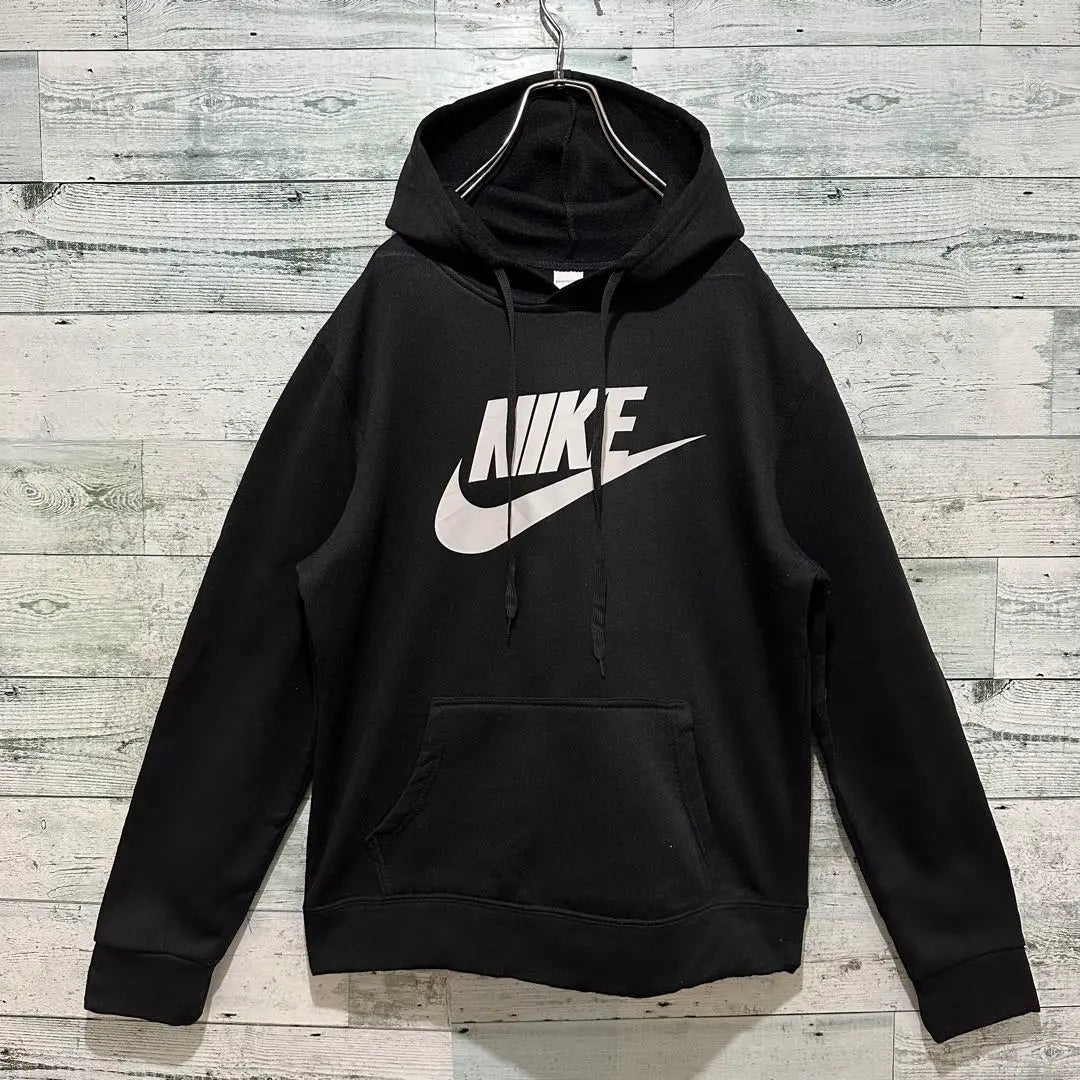 [Nike] Sudadera con capucha retro con el mejor diseño y el logotipo grande de NIKE