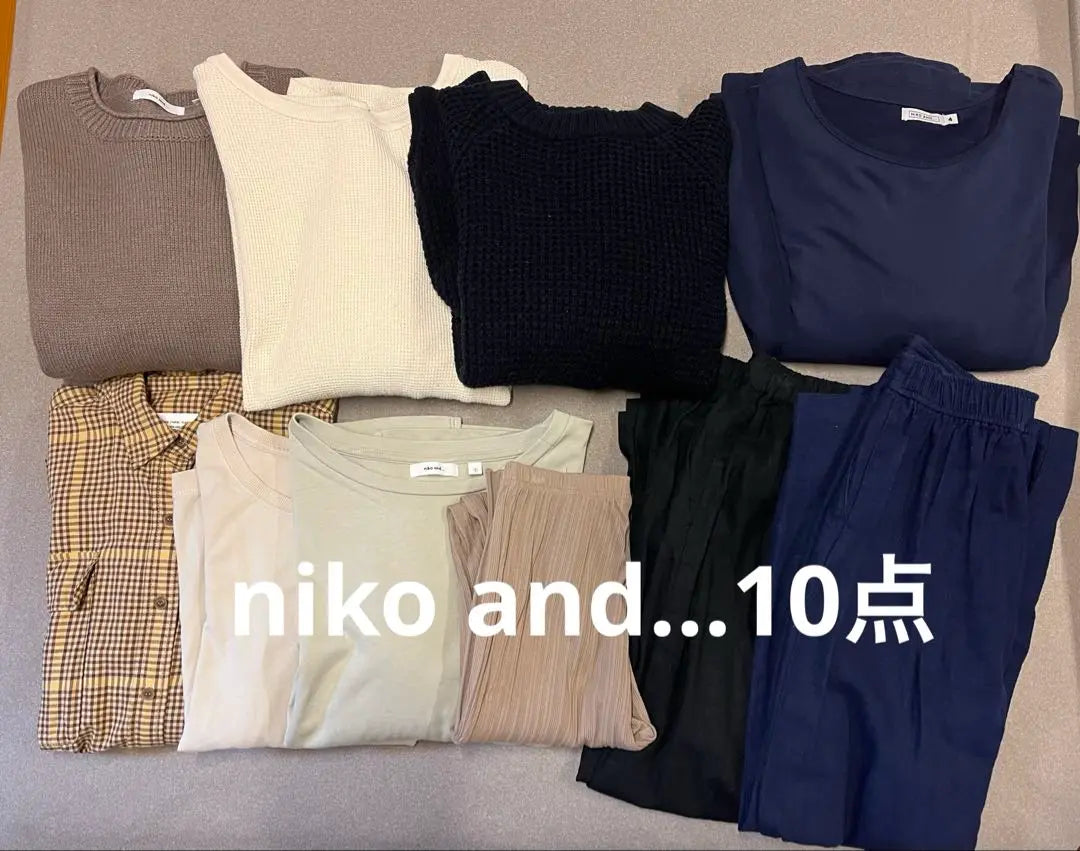 ⭐︎niko and... 10 points⭐︎Women's outfit sales and summary