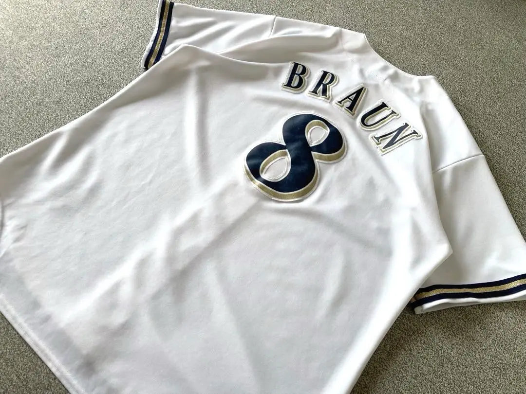 《Majestuoso MLB》Uniforme de Ryan Braun de los Cerveceros