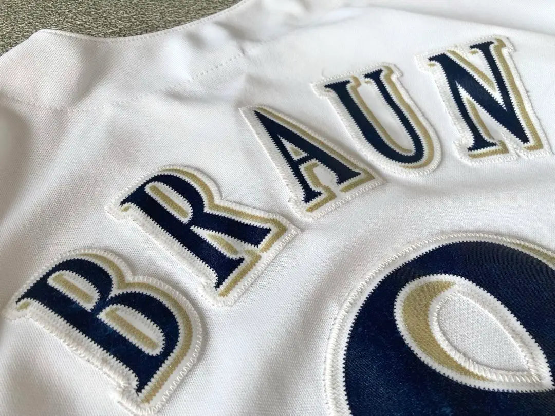 《Majestuoso MLB》Uniforme de Ryan Braun de los Cerveceros