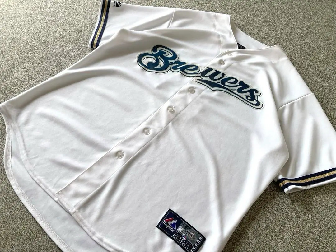 《Majestuoso MLB》Uniforme de Ryan Braun de los Cerveceros