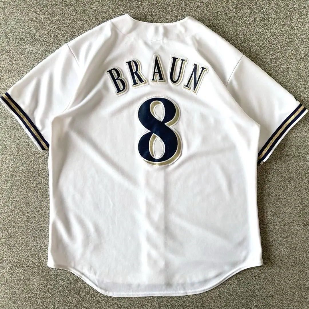 《Majestuoso MLB》Uniforme de Ryan Braun de los Cerveceros