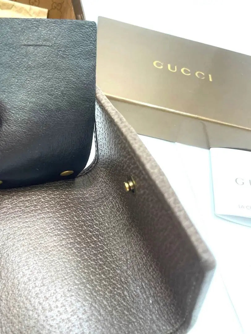 Estuche para llaves Gucci, buen estado, línea Sherry, estuche Soho para 6 llaves