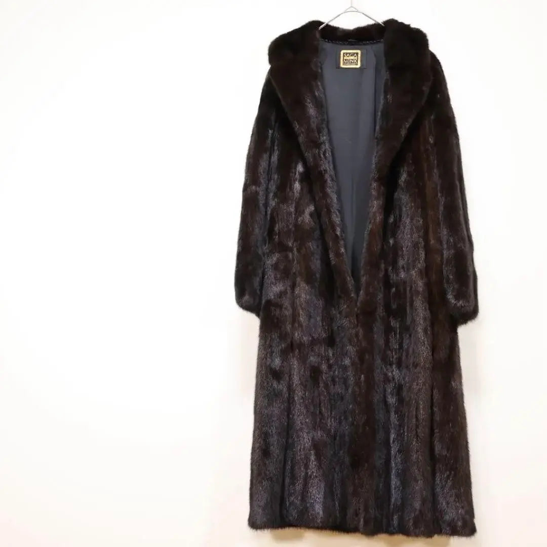 Sagamink 114cm Dark Brown Mink Court No. 13 LL Size